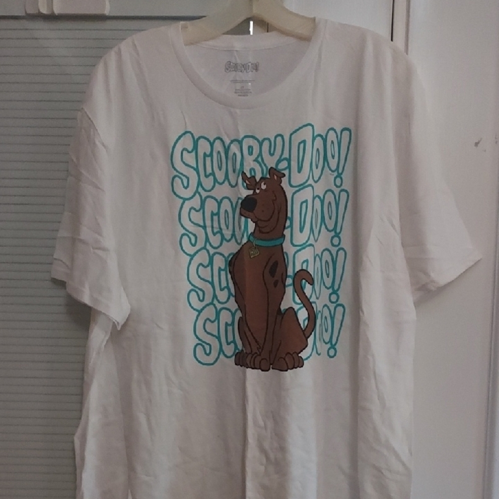 White Scooby-Doo Unisex Graphic T-Shirt